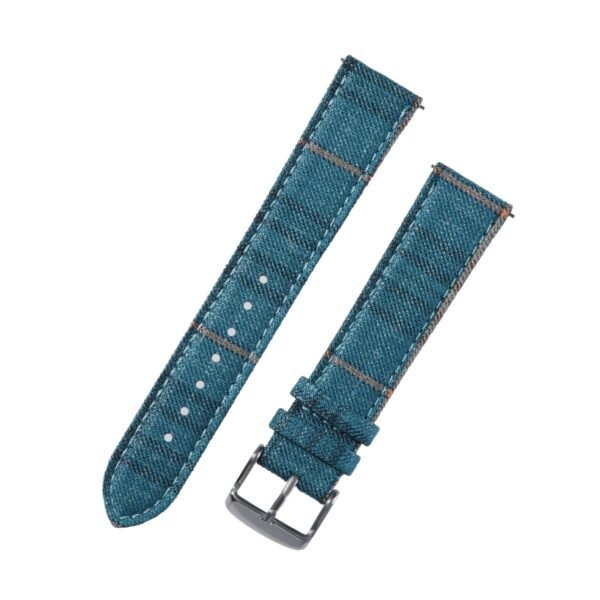 TEAL WINDOWPANE plaid WITH ORANGE deco